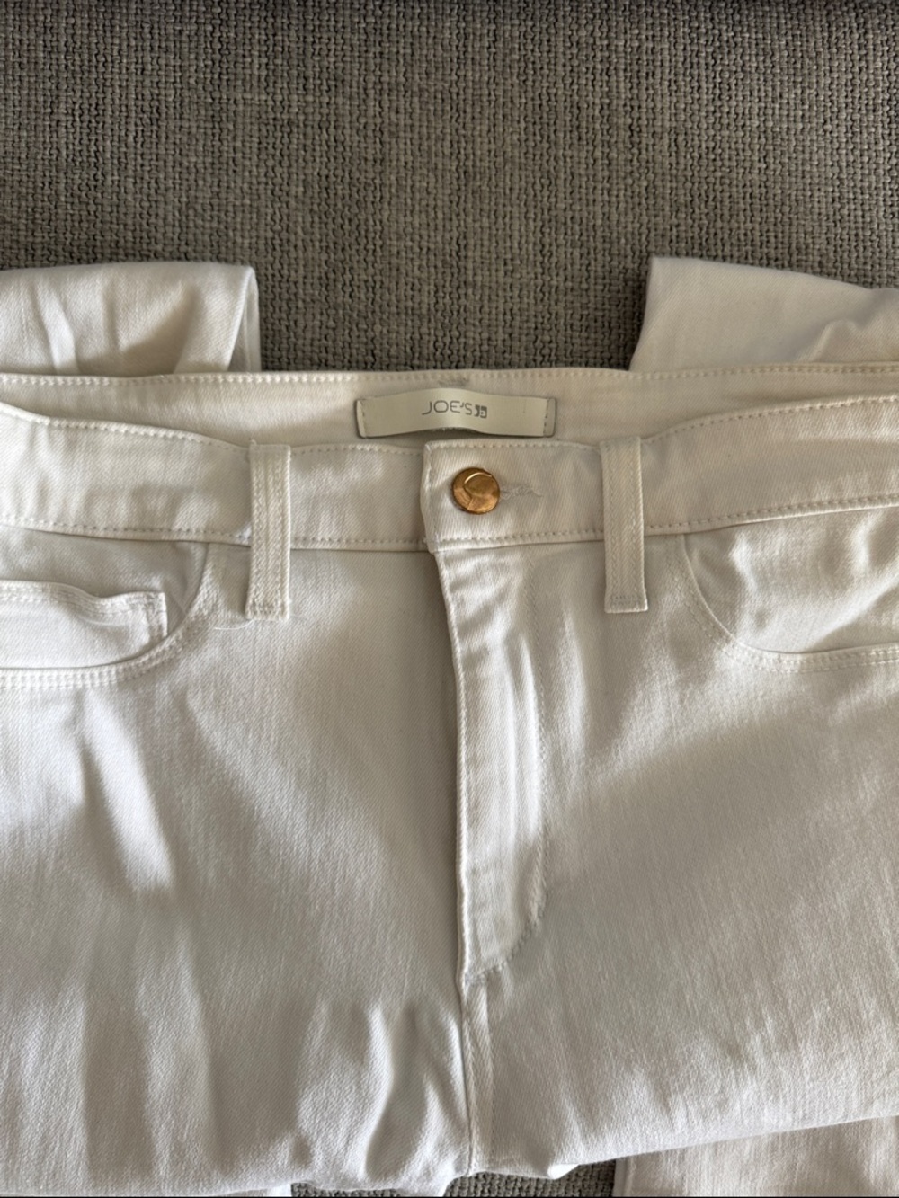 Joe's Jeans Cream High-Rise Women's Jeans